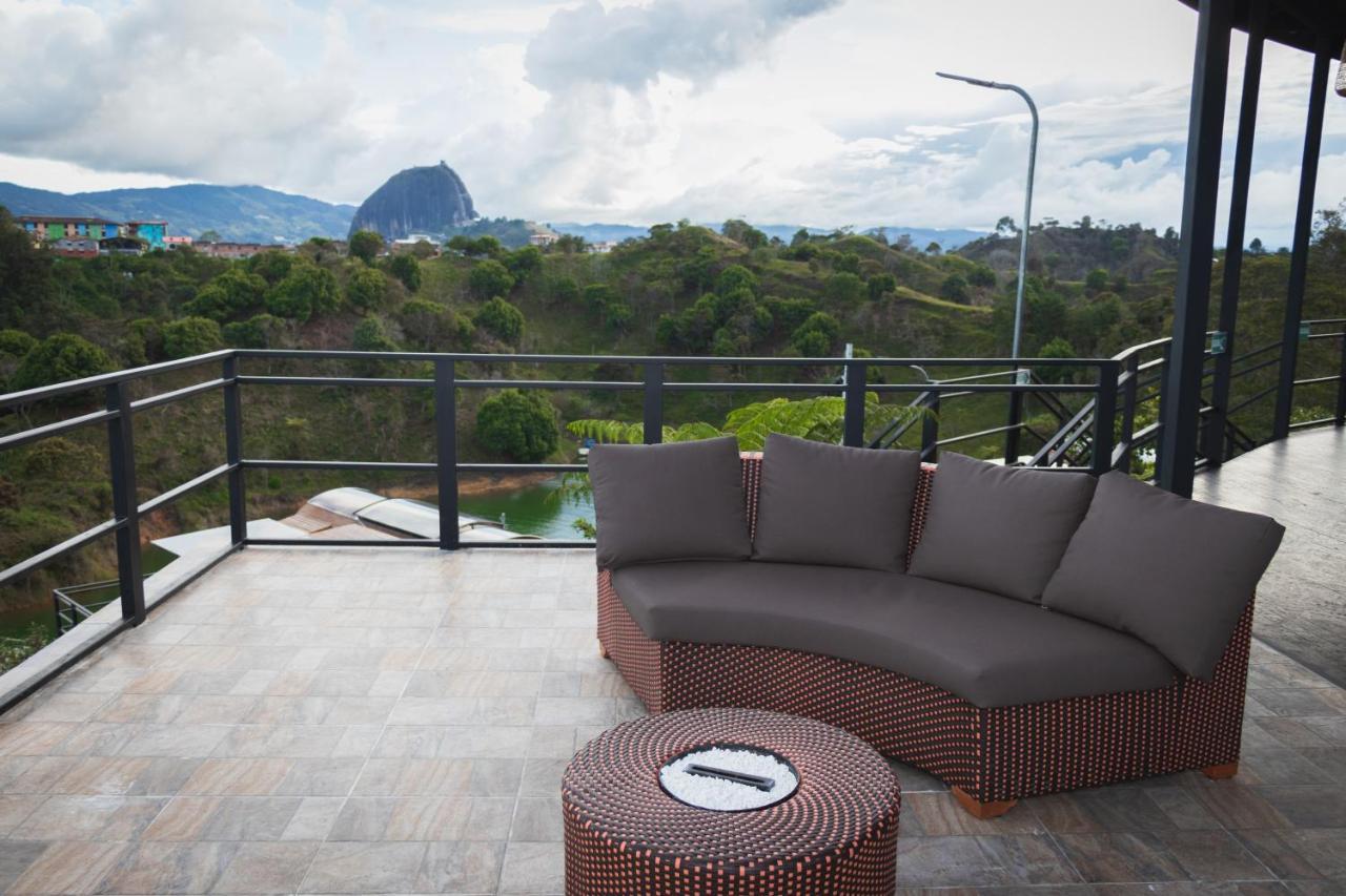 Hotel Glamping The Mountain Guatapé Exteriér fotografie