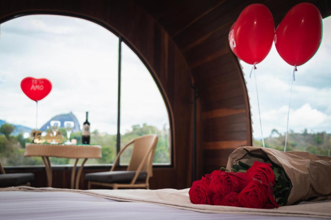 Hotel Glamping The Mountain Guatapé Exteriér fotografie