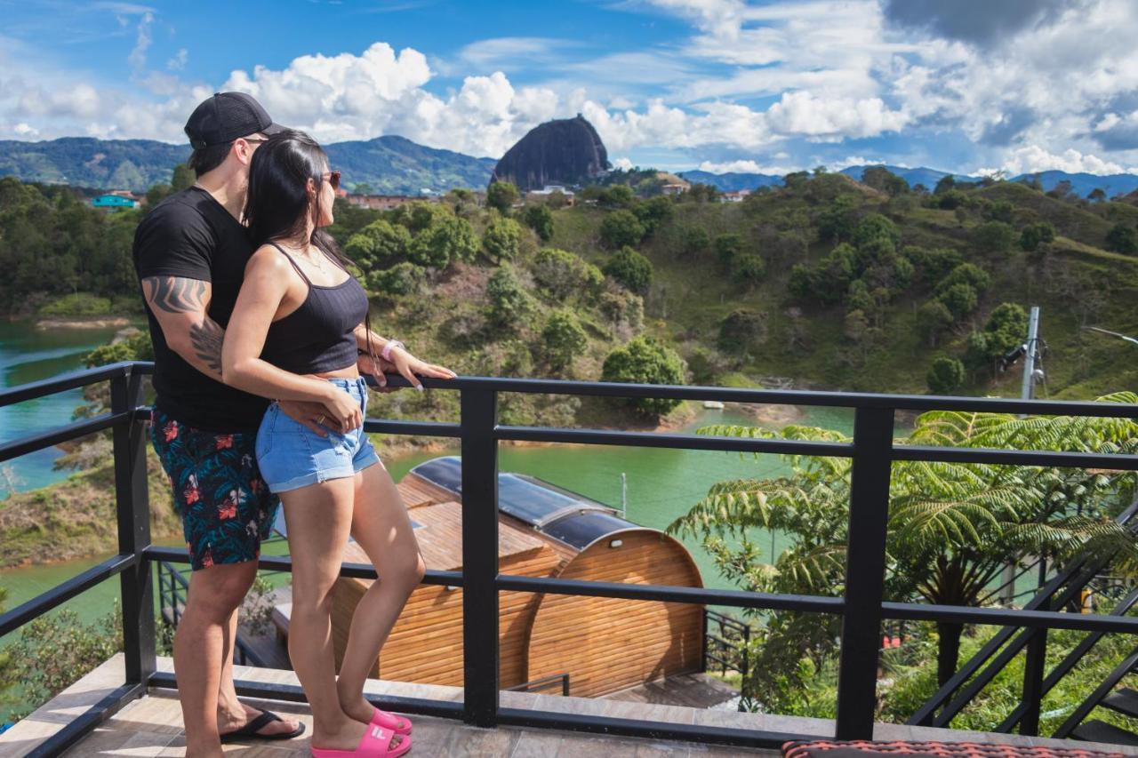 Hotel Glamping The Mountain Guatapé Exteriér fotografie