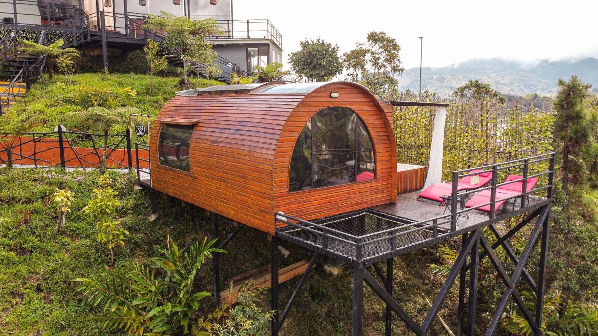 Hotel Glamping The Mountain Guatapé Exteriér fotografie