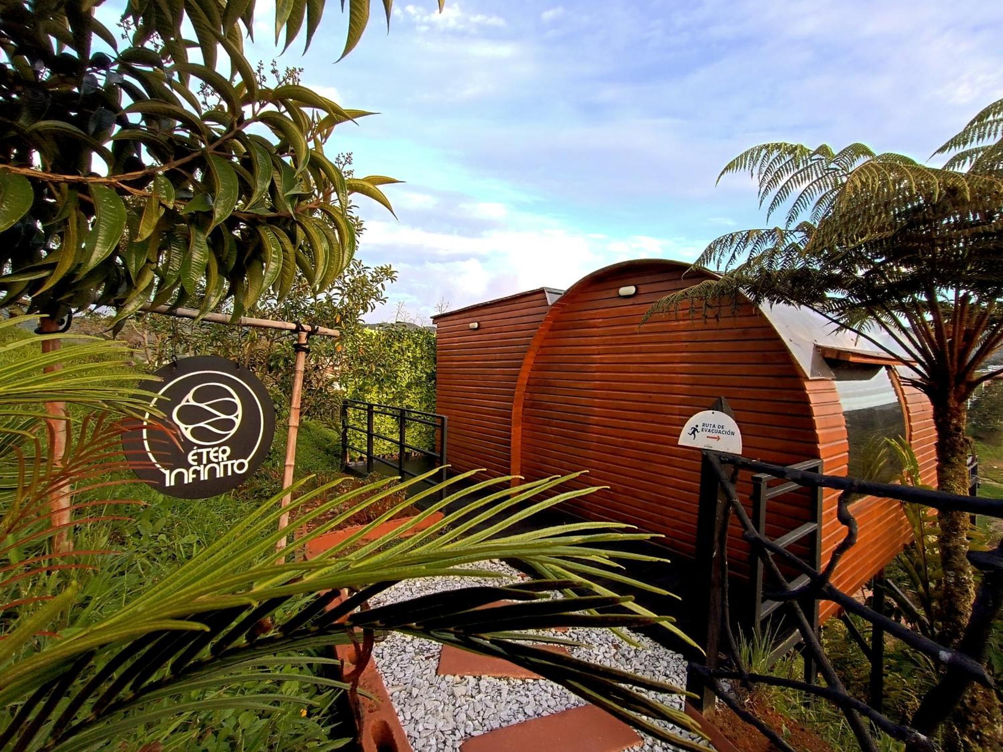 Hotel Glamping The Mountain Guatapé Exteriér fotografie