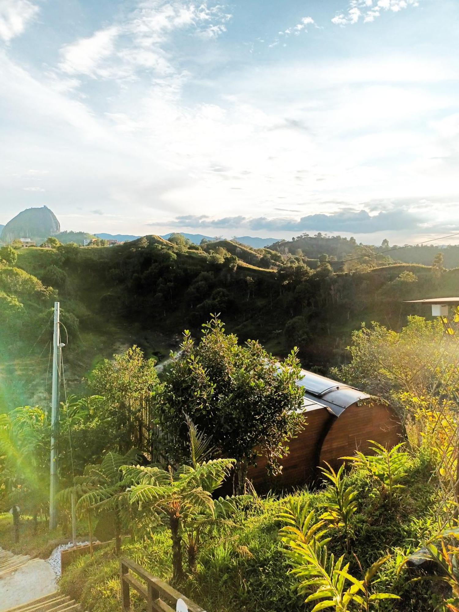 Hotel Glamping The Mountain Guatapé Exteriér fotografie