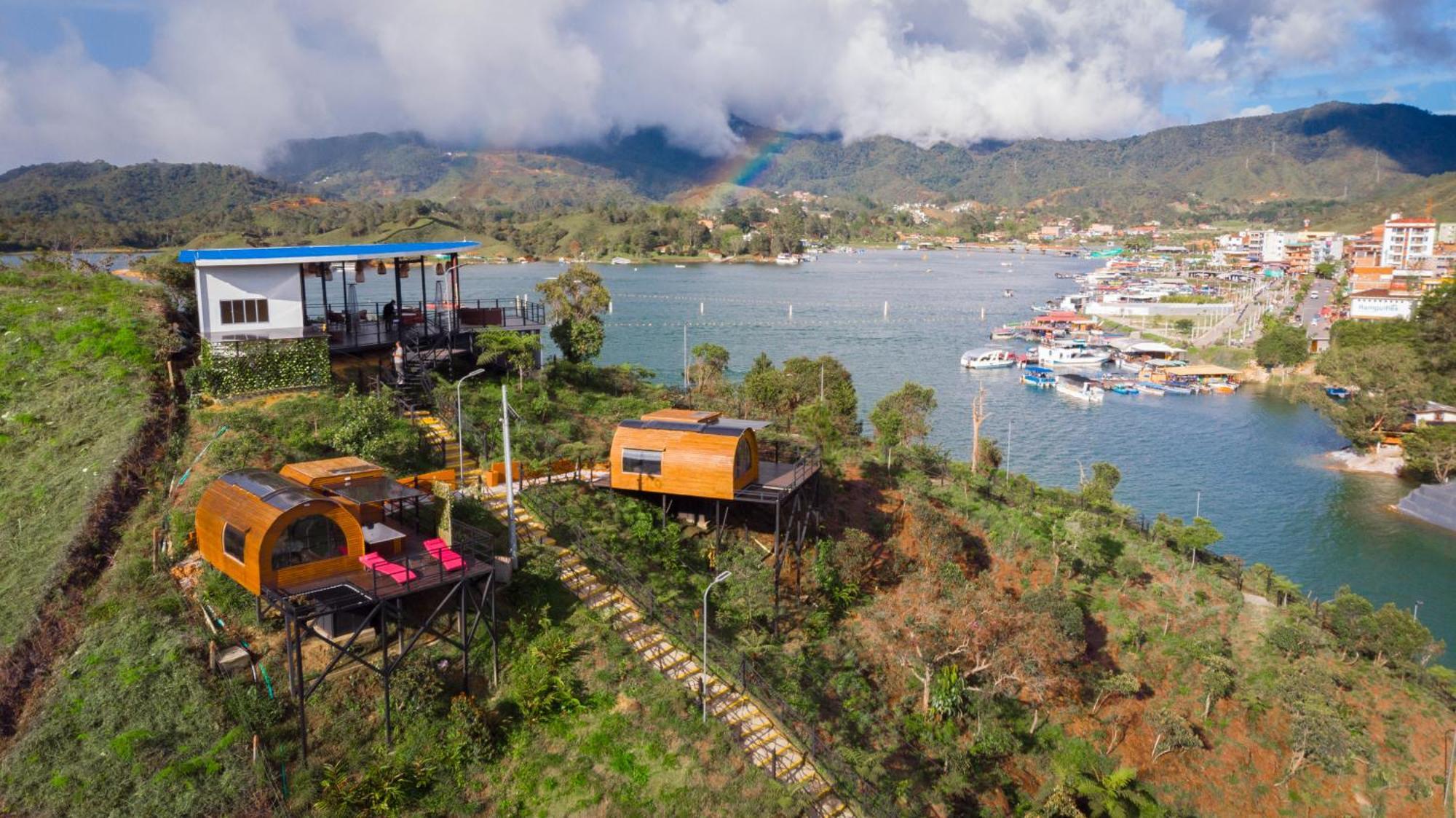 Hotel Glamping The Mountain Guatapé Exteriér fotografie